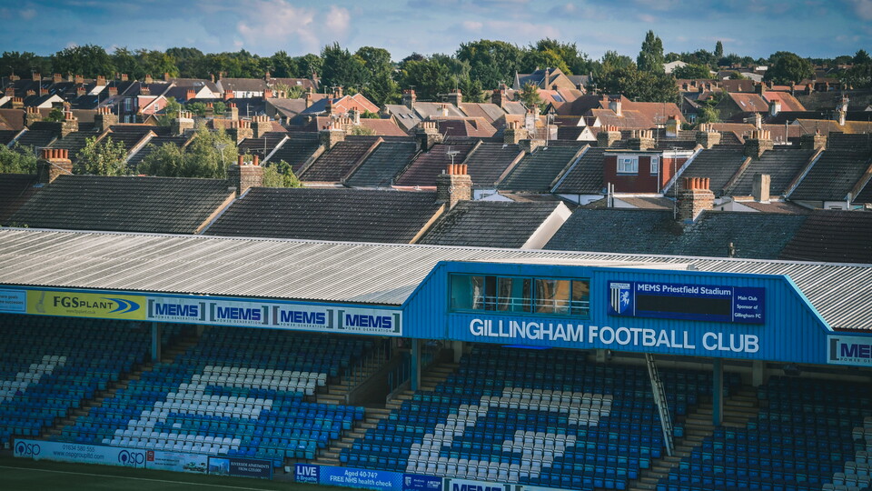 Gillingham's Priestfield Stadium