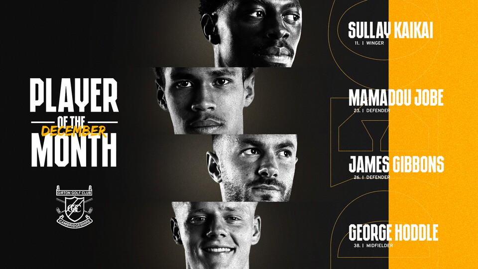 Player of the Month graphic