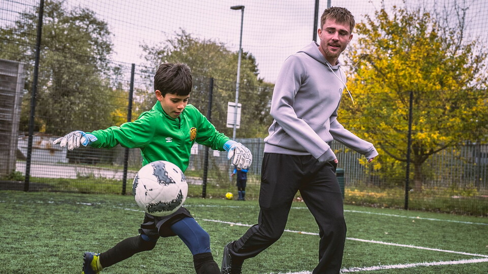 Ben Knight at Soccer Schools