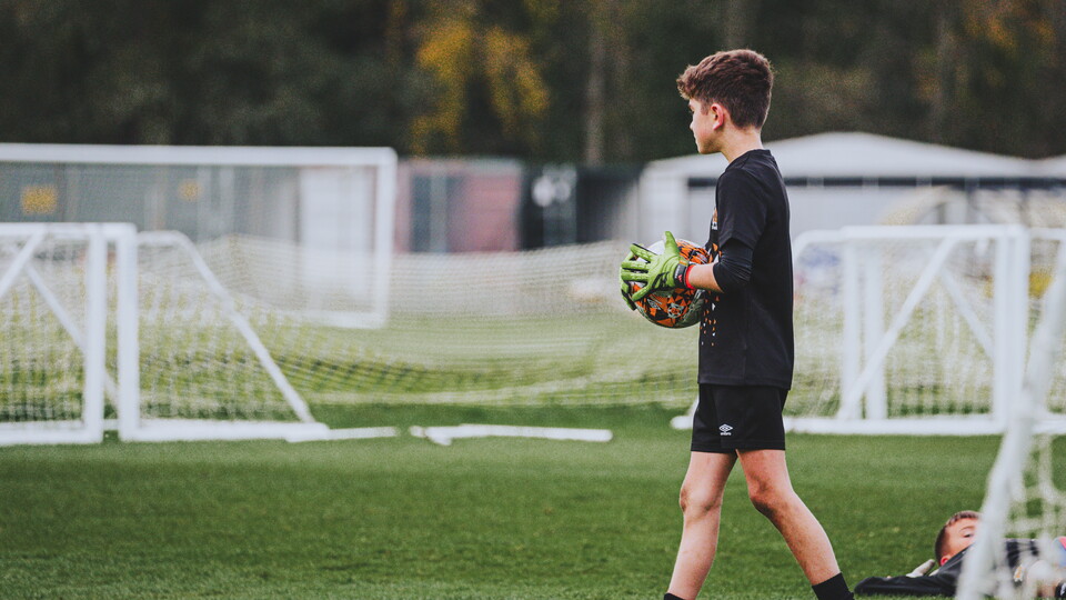 A young Academy goalkeeper