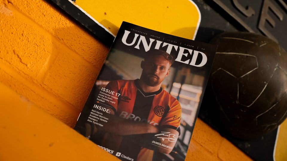 Colchester United Matchday Programme