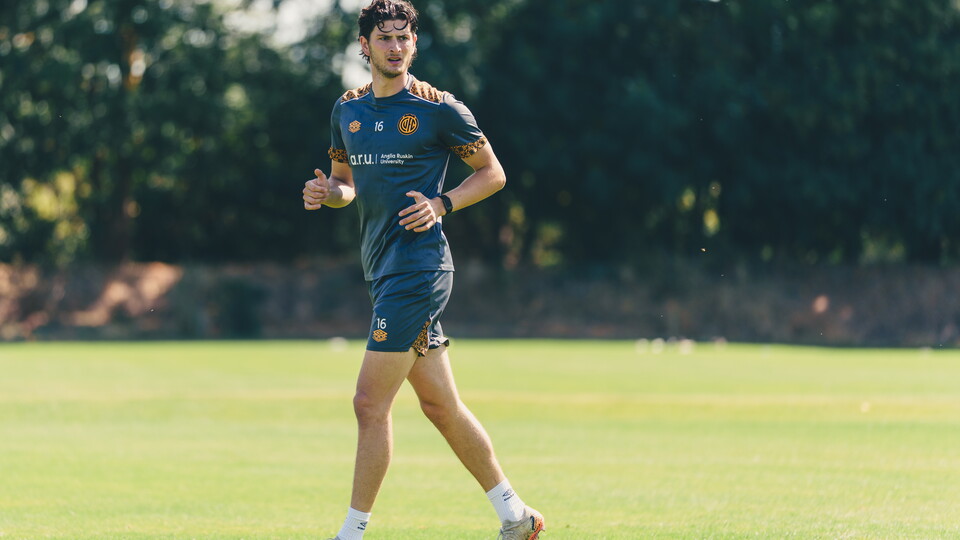 Zeno Ibsen Rossi in training