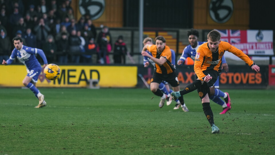 Ben Knight celebrates