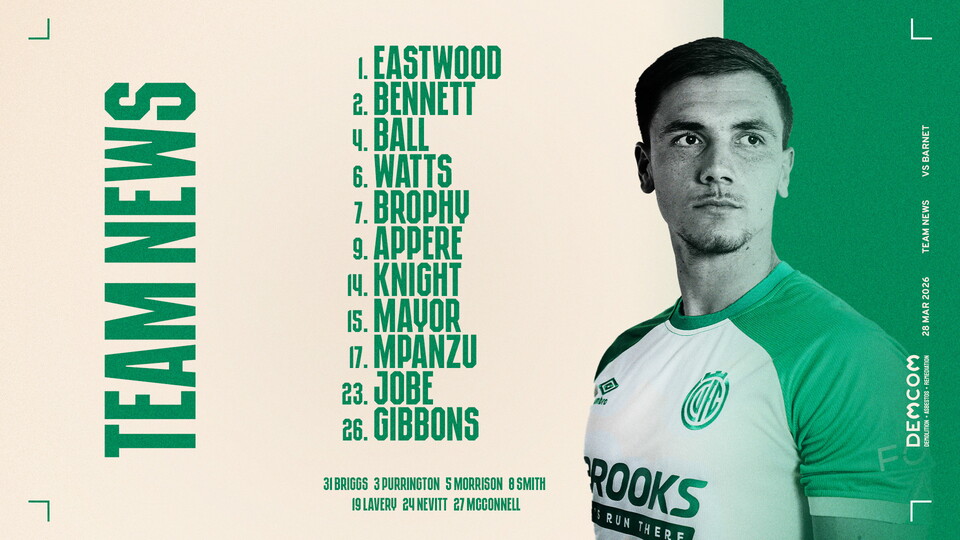 Team News graphic