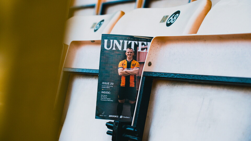 A copy of the United Matchday Programme
