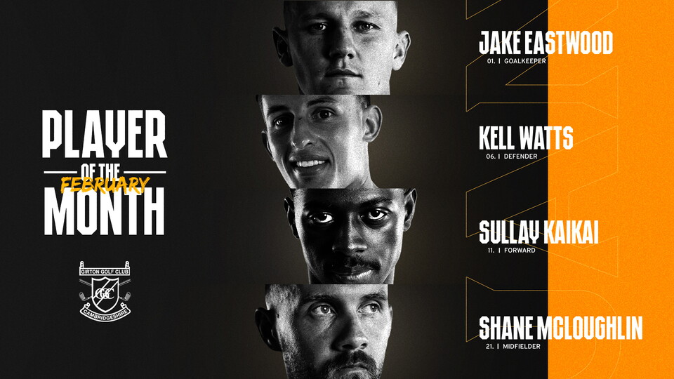 Player of the Month graphic