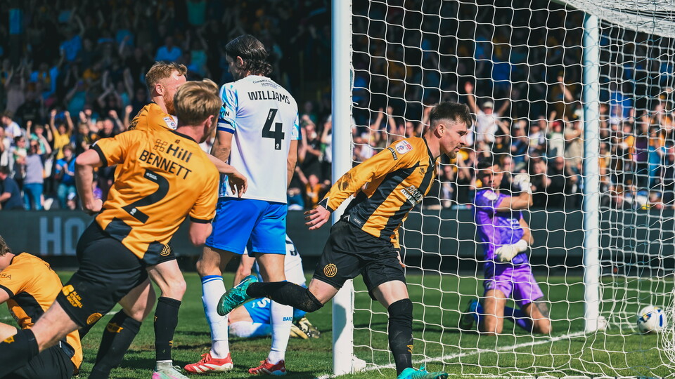 Ben Knight celebrates