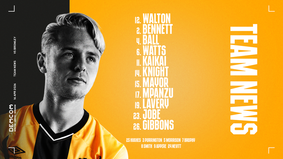 Team News graphic