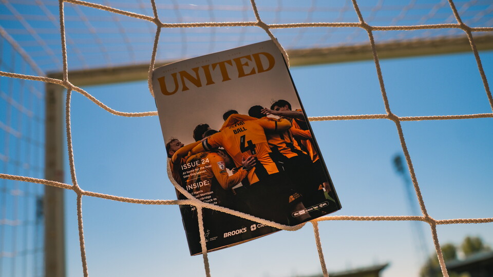 A copy of the United Matchday Programme