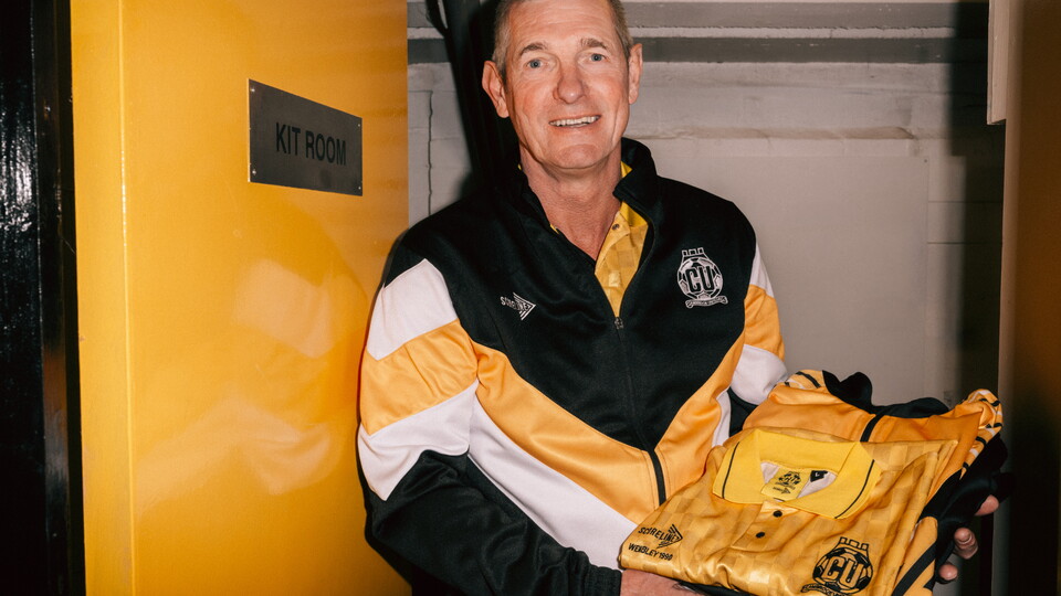 John Taylor models the 1990 collection