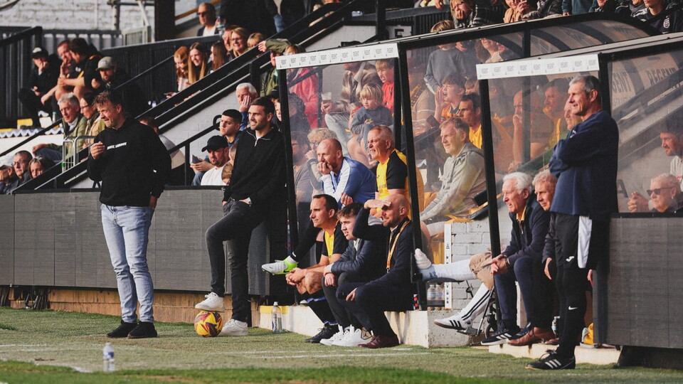 Fans at the CB Groundworks Matchday