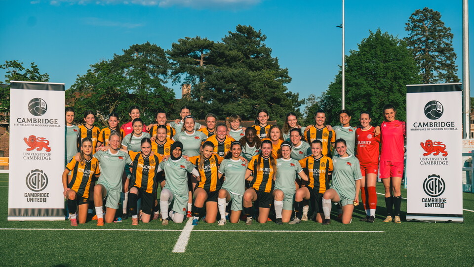 Cambridge United Women with Cambridge University Women