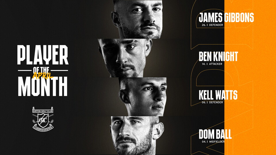 Player of the Month graphic