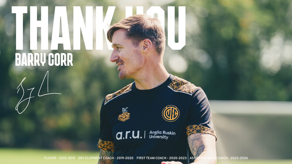 Barry Corr goodbye graphic