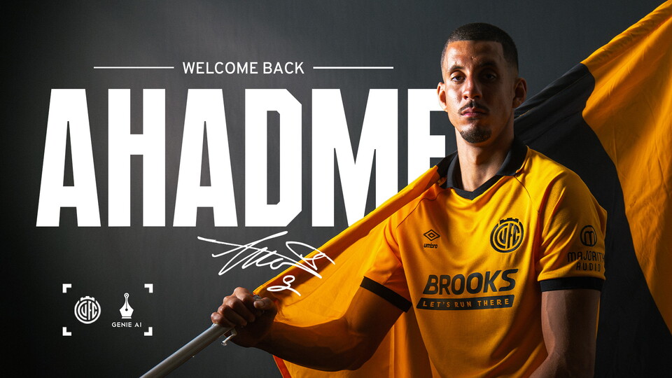 Gassan Ahadme signing graphic