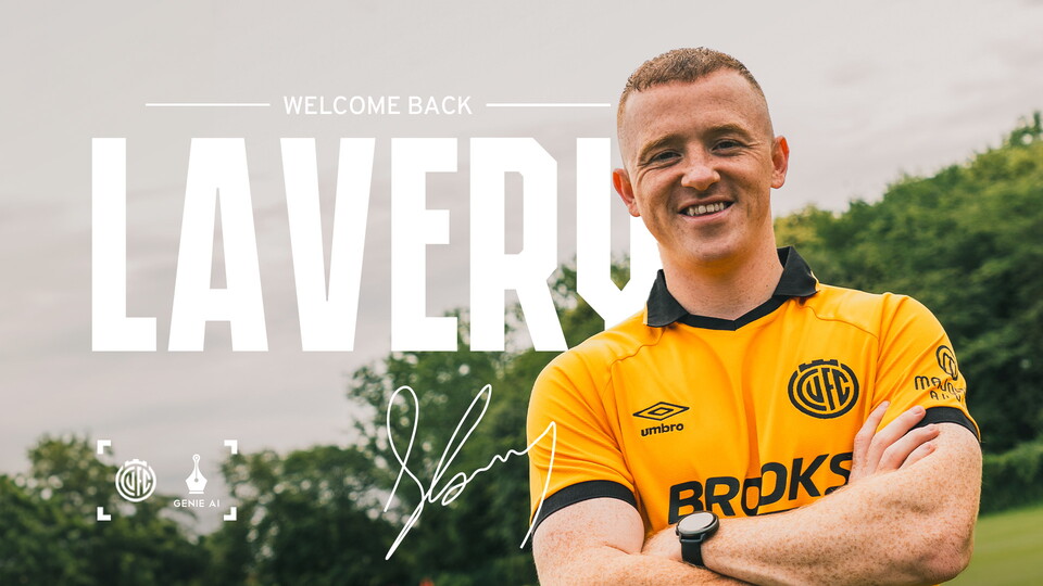 Shayne Lavery signing graphic