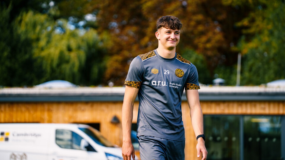 George Munday at training