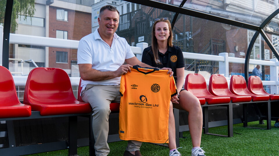 Women's sponsorship photo