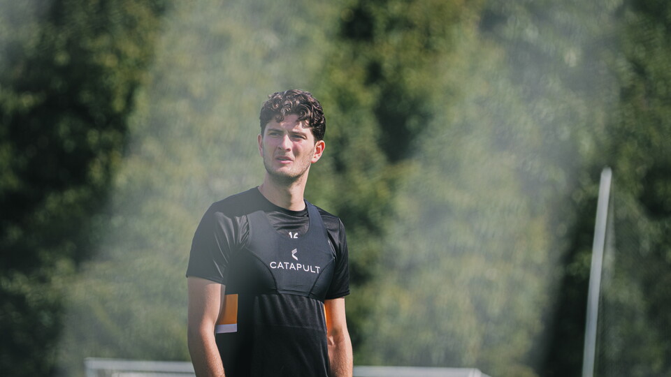 Zeno Ibsen Rossi in training