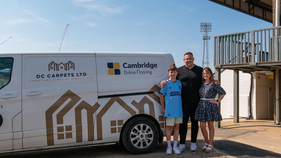DC Carpets sponsorship photo