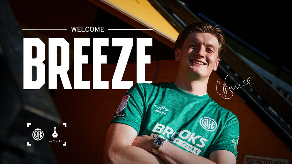 Gabriel Breeze signing photo