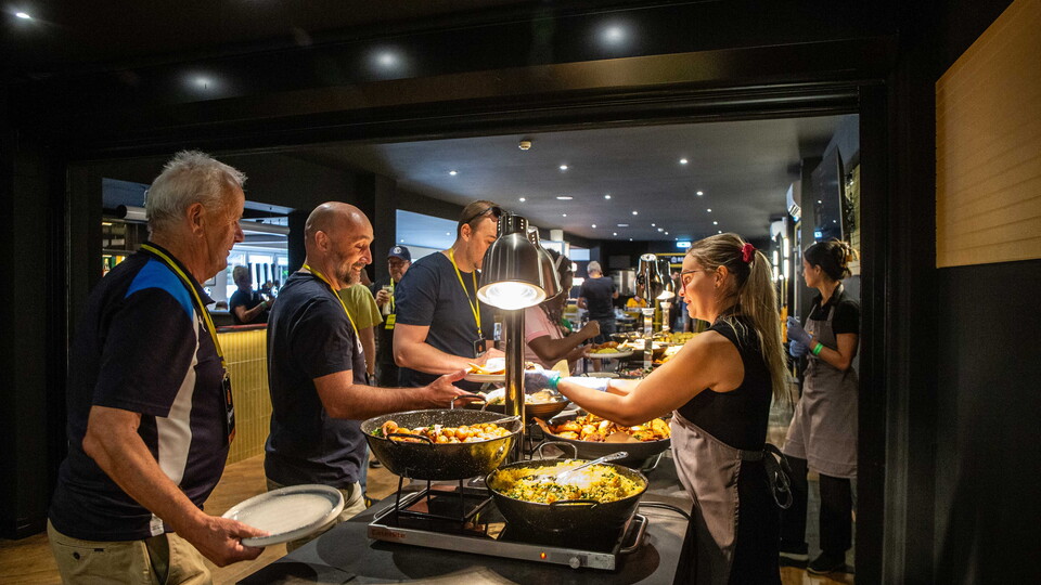 Inside Cambridge United hospitality