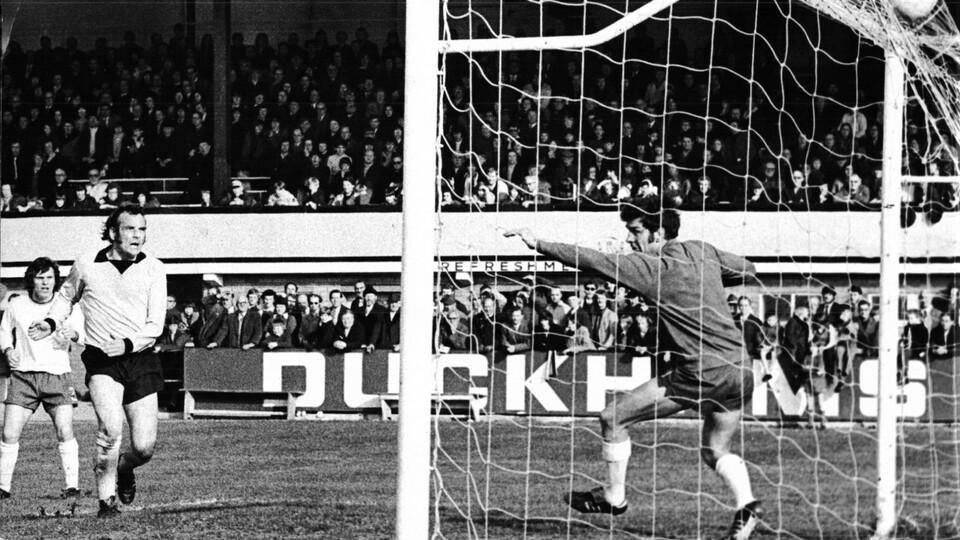 Bobby Ross scores vs Southport