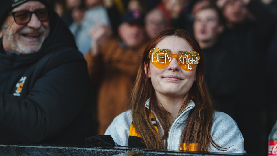 Jess wearing her custom glasses