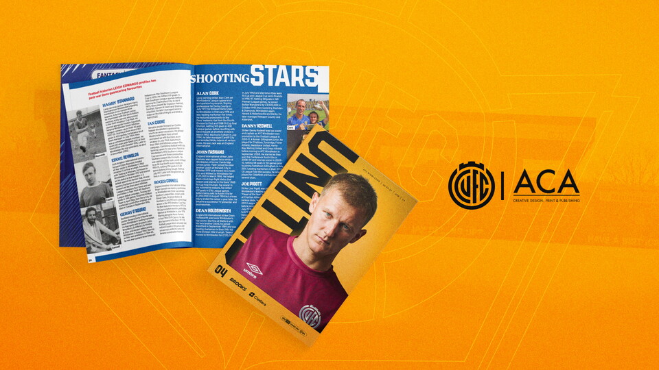 Matchday Programme graphic