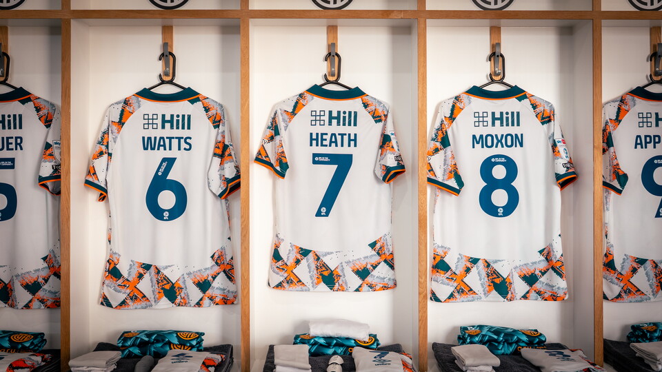 Fourth Shirts up in the changing room