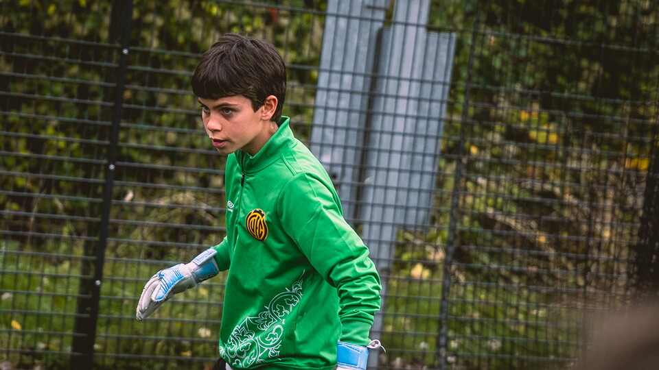 A young goalkeepr within the CUFC Development Centres
