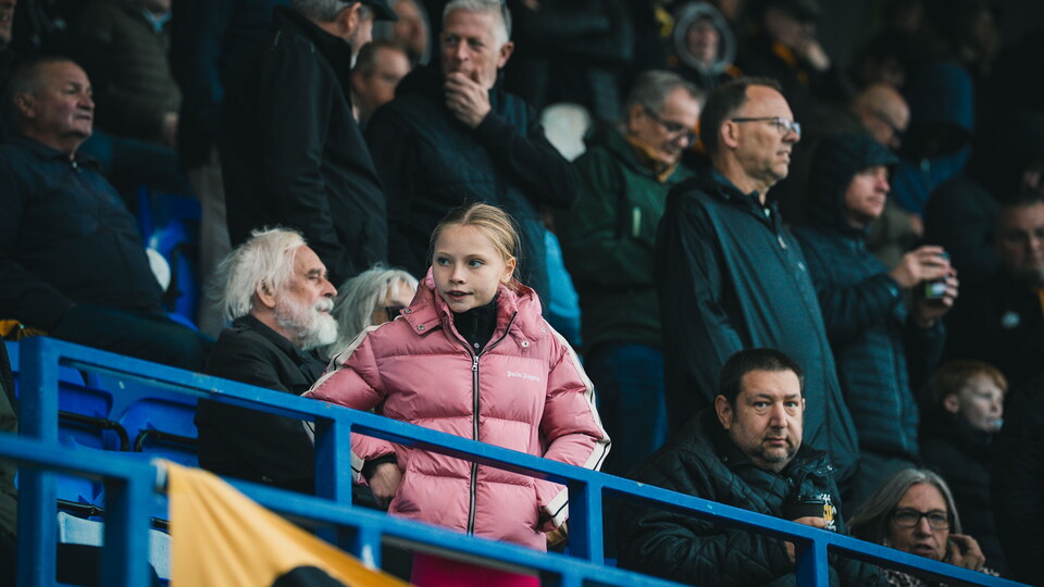 A young fan at an away game