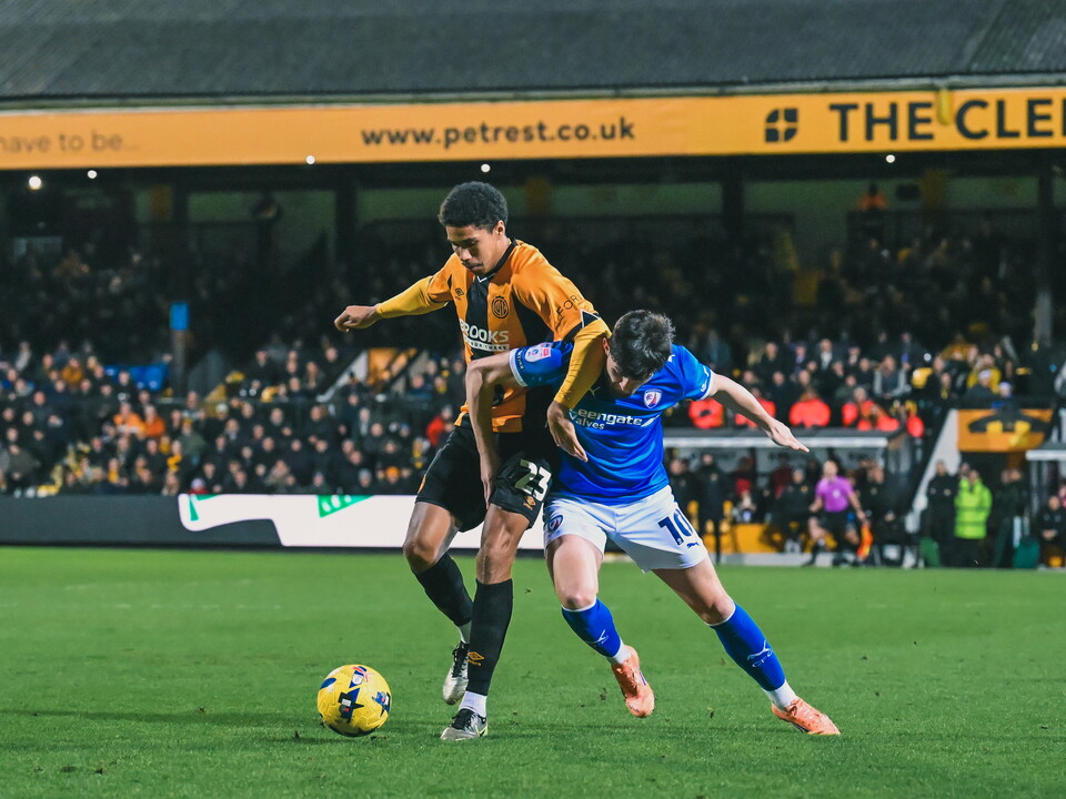 Mamadou Jobe against Chesterfield