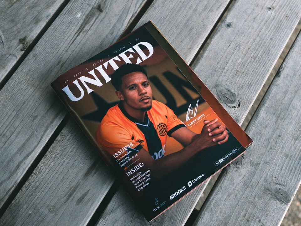 A copy of the United Matchday Programme