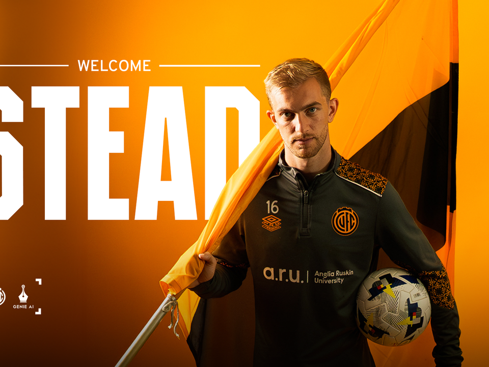 Callum Stead signing graphic
