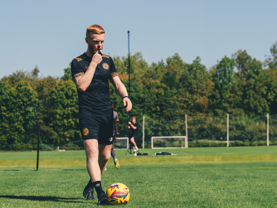 Liam O'Neil in training