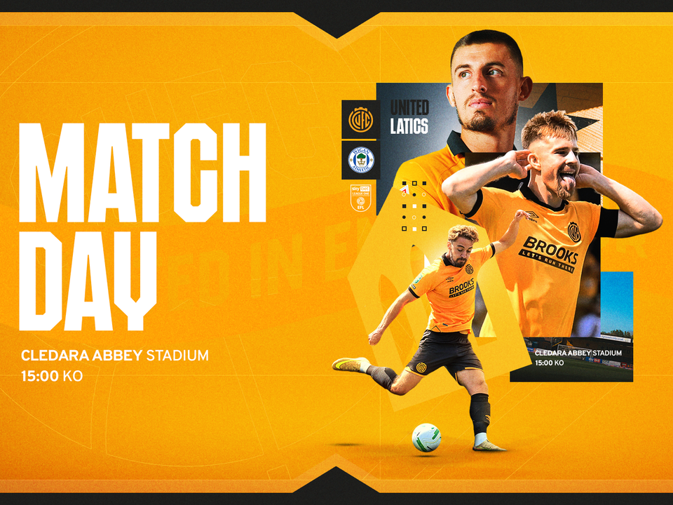 Matchday graphic 
