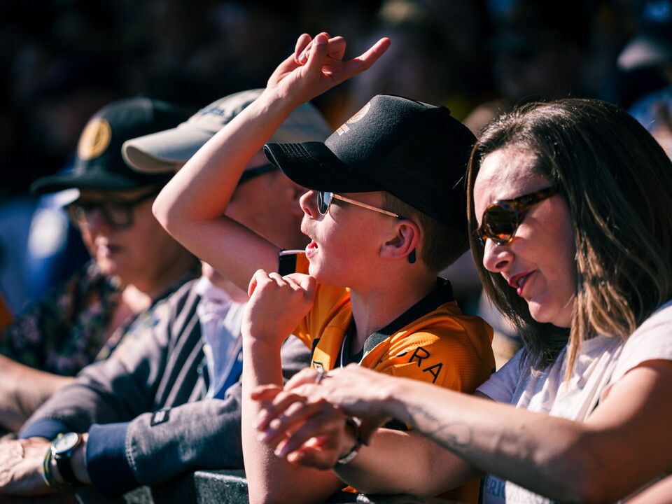 Cambridge United fans celebrate