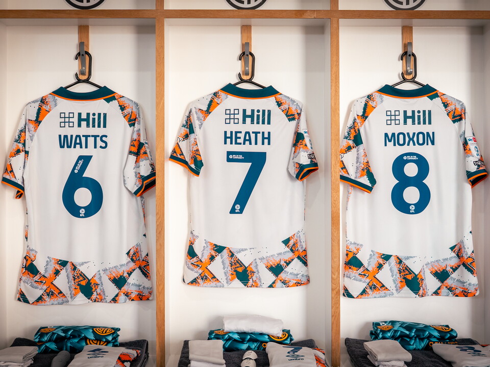 Fourth Shirts up in the changing room