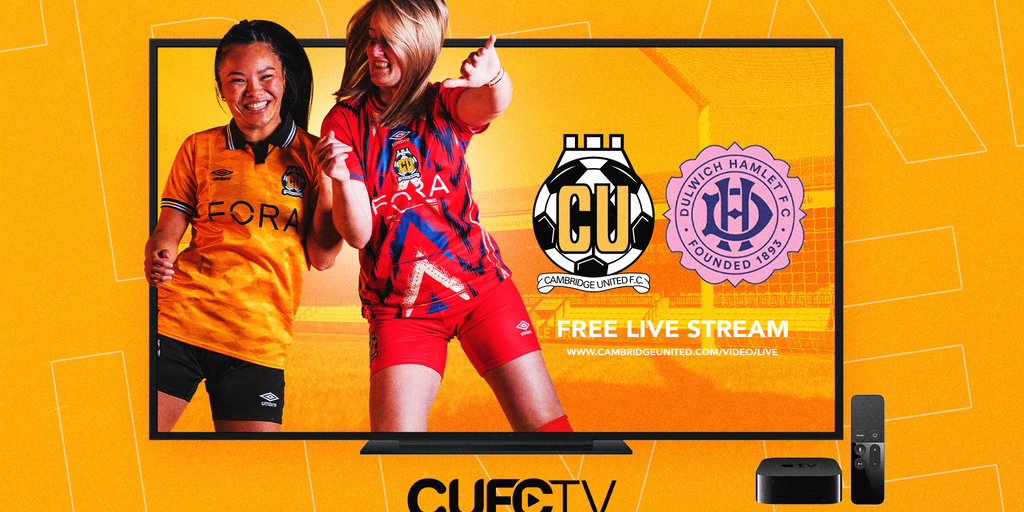 Stream the U's vs Dulwich Hamlet on CUFC TV | Cambridge United F.C.